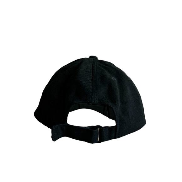 Vintage Y2K Get Lucky USA Princess Bedazzled Bling Baseball Cap Hat Black Womens - Picture 2 of 8